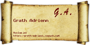 Grath Adrienn névjegykártya